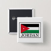 Jordaan, knop vierkante button 5,1 cm (Voorkant /achterkant)