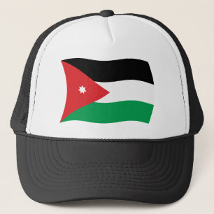 Jordaanse vlag hoed trucker pet