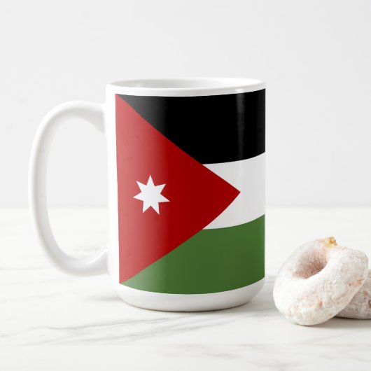 Jordaanvlag Koffiemok (Met donut)
