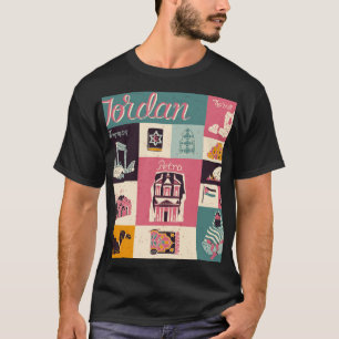 Jordan Culture Retro Geïllustreerde Symbolen T-shirt