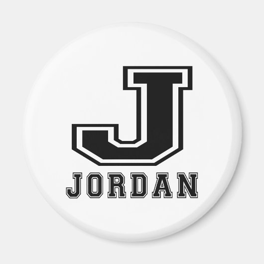 Jordan Design Magneet (Voorkant)