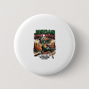Jordan Doel Modus Skelet Aanvaller Naties Dynamisc Ronde Button 5,7 Cm
