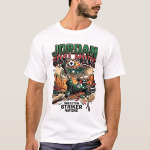 Jordan Doel Modus Skelet Aanvaller Naties Dynamisc T-shirt
