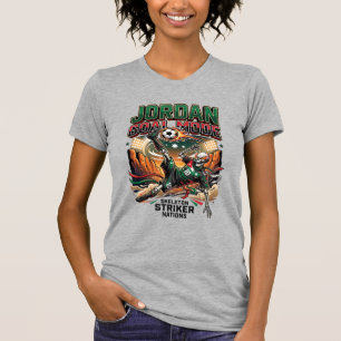 Jordan Doelmodus Skelet Aanvaller Naties Dynamisch T-shirt