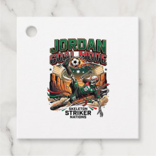 Jordan Doelmodus Skelet Striker Naties Dynamisch  Bedankjes Labels