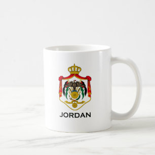 JORDAN - embleem/vlag/wapen/symbool Koffiemok
