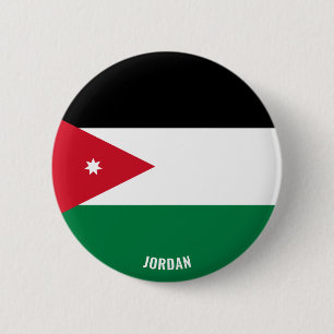 Jordan Flag Charmante Patriottische Button