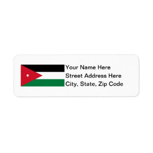 Jordan Flag Etiket