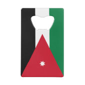 Jordan Flag Kredietkaart Flessenopener (Achterkant)