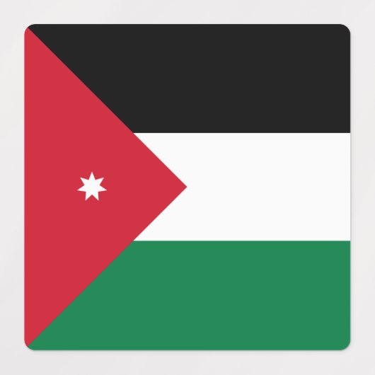 Jordan Flag Labels (Design 1)