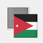Jordan Flag Magneet (Voorkant / Achterkant)