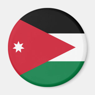 Jordan Flag Magnet Magneet