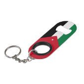 Jordan Flag Mini Flessenopener (Voorkant Gekanteld)