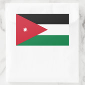 Jordan Flag Rechthoekige Sticker (Tas)