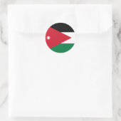 Jordan Flag Ronde Sticker (Tas)