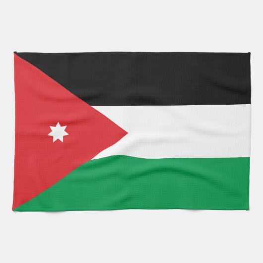 Jordan Flag Theedoek (Horizontaal)