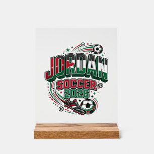 Jordan Football 2026 Football Gras Typographie de