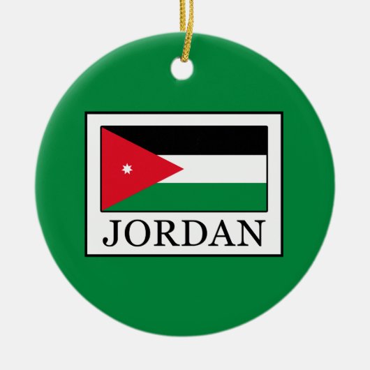 Jordan Keramisch Ornament (Voorkant)