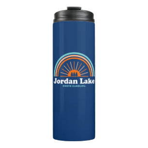 Jordan Lake North Carolina Regenboog Thermosbeker
