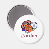 Jordan Magneet (Voorkant / Achterkant)