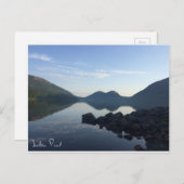 Jordan Pond Briefkaart (Voorkant / Achterkant)