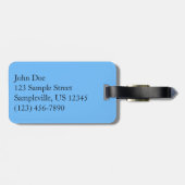 Jordan Pond I in Acadia National Park Bagagelabel (Achterkant horizontaal)