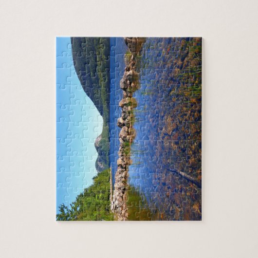 Jordan Pond I in Acadia National Park Legpuzzel (Verticaal)