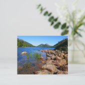Jordan Pond II in het Acadia National Park Briefkaart (Staand voorkant)