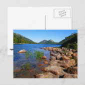 Jordan Pond II in het Acadia National Park Briefkaart (Voorkant / Achterkant)