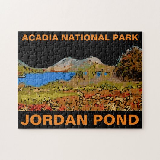 JORDAN POND LEGPUZZEL (Horizontaal)