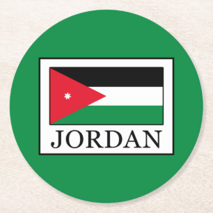 Jordan Ronde Kartonnen Onderzetter