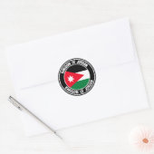 Jordan Round Emblem Ronde Sticker (Envelop)
