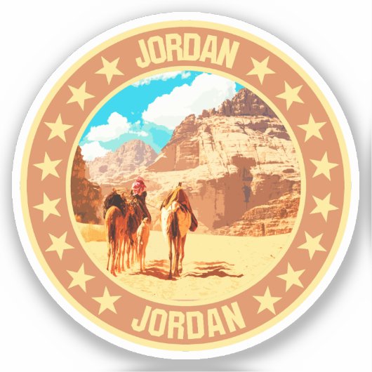 Jordan Sticker (Voorkant)