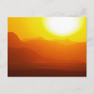 Jordan Wadi Rum Desert Briefkaart