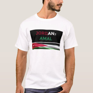 Jordanië-Amal-Mannen T-shirt