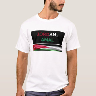 Jordanië-Amal-Mannen T-shirt