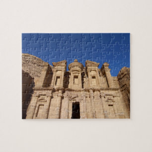 Jordanië, Petra, Het Klooster, Al Deir. Legpuzzel