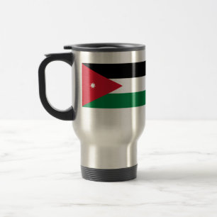 Jordanië, vlag van Jersey Reisbeker