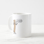 J'ordonne la tasse drôle de calembour de règle de (Devant gauche)