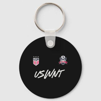 Jordyn Bugg 3 Marineblauw USWNT Officieel Gelicent Sleutelhanger