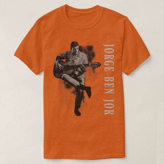 Jorge ben jor Illustraties T-shirt (Design voorkant)