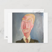 Jorge Luis Borges Briefkaart (Voorkant / Achterkant)