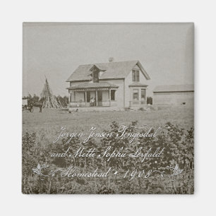 Jorgen & Sophie Tengesdal Homestead Magneet