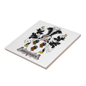 Jorgensen Family Crest Tegeltje (Zijkant)