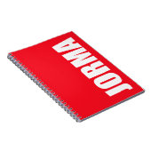 Jorma Notitieboek (Rechterzijde)