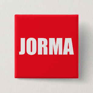 Jorma Vierkante Button 5,1 Cm