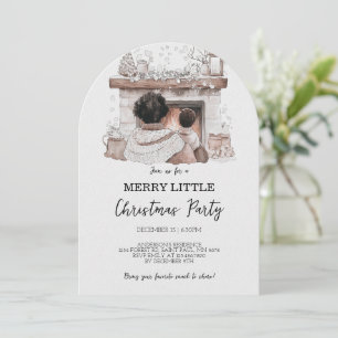 Jory Little Christmas Family Party Invitation