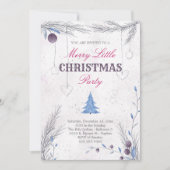 Jory Little Christmas Party Invitation (Devant)