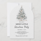 Jory Little Christmas Tree Party Invitation (Devant)