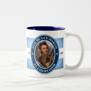 Jose de San Martin Tweekleurige Koffiemok